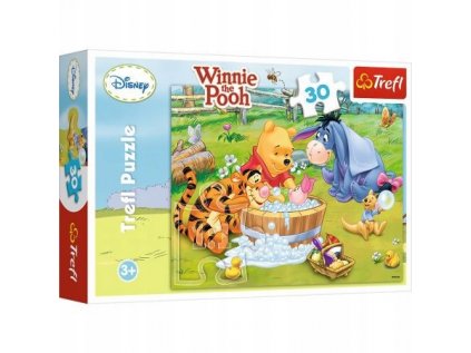 Puzzle pre 3 -year -old Winnie the Pooh Piglet 30