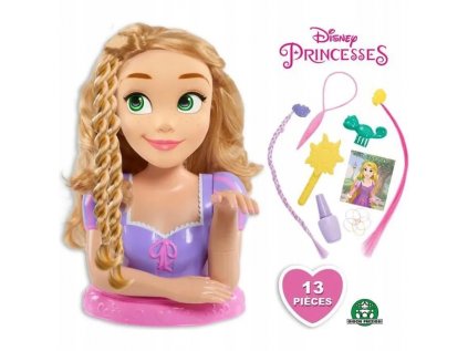 Disney výtlačky - Deluxe Hair Head - Rapunzel
