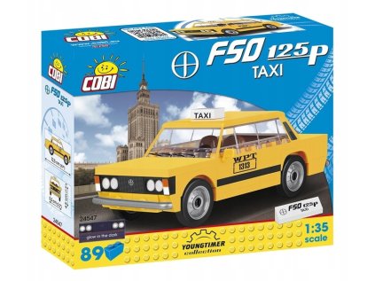 FSO 125p Big Fiat Taxi - COBI 24547 - tehly