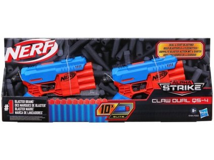 Nerf Alpha Strike 2 Claw Dual QS-4 2Pak Raimers