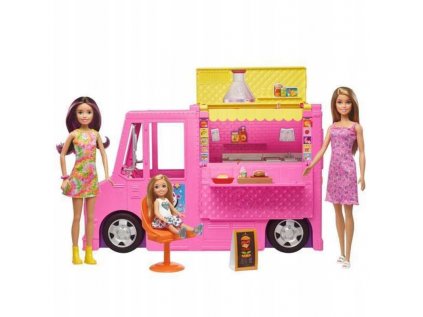 Hra s potravinami pre nákladné autá Barbie Dolls