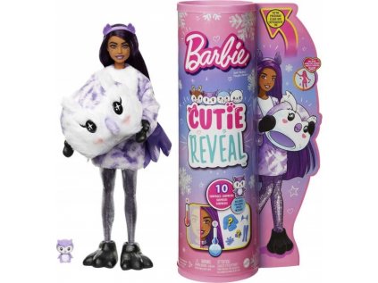 Barbie Mattel Cutie odhalil bábiku Doll Sowa Hjl62