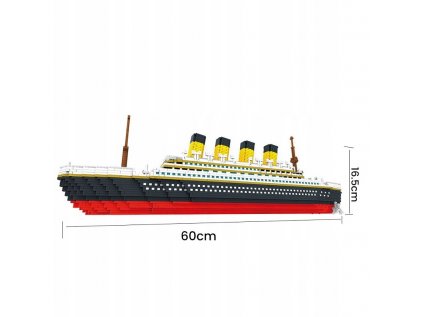 3 800 kusov bez štýlu škatule! Titanic 3d Mikro Klo