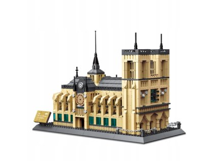 Technick Blocks Cathedral Notre obchoduje s modelom modelu