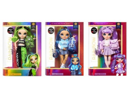 RAINBOW HIGH JUNIOR HIGH FASHION DOOLLS ASST (3ks)