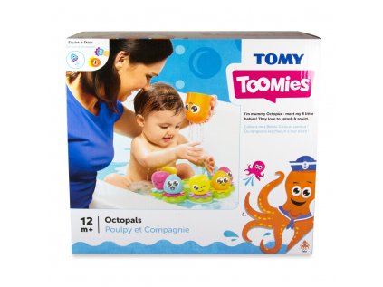 Zväzky pre hračky Bath Octopus E2756
