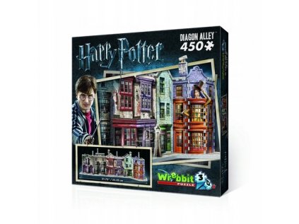 3D Wrabbit Harry Potter Diagon Alley 450 Puzzle