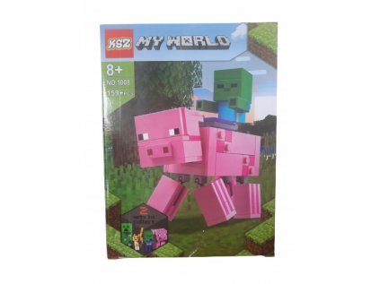 Minecraft Bigfig Creeper a Ocelot Bloky