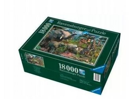 Puzzle 18 000 prvkov. Divoký charakter