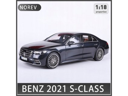 Norev 1:18 Mercedes Benz S trieda Diecast Model DL