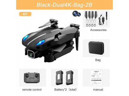 Black Dual4k Bag v štýle 2b 2022 New Ky907 Pro