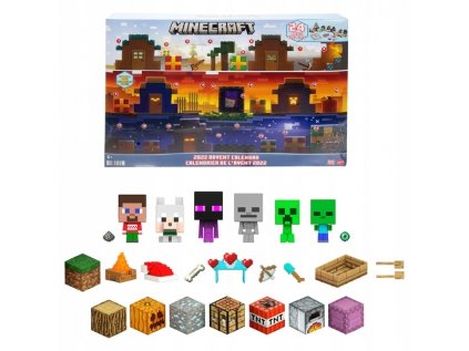 Minecraft Advent Calendar 24 Blocks Set