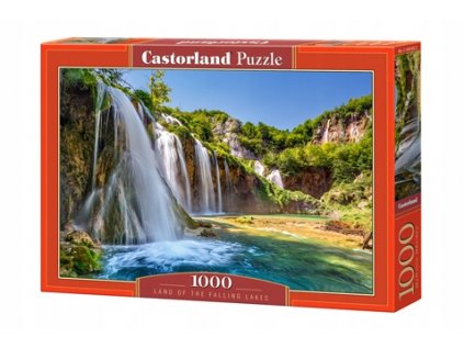 Puzzle 1000 krajín vodopádov padajúcich jazier 85