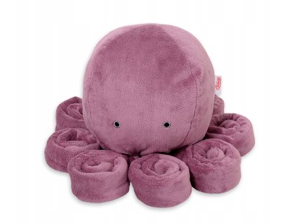 Veľká plyšová hračka Chobotnica Dirty ružová