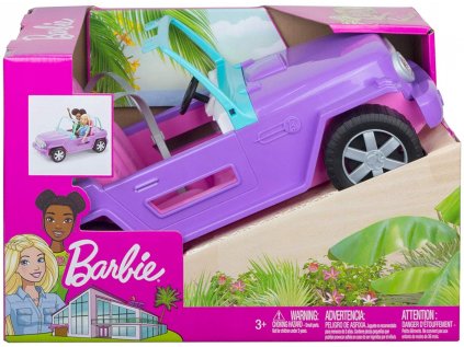 GMT46 Barbie Beach Jeep Car pre bábiky