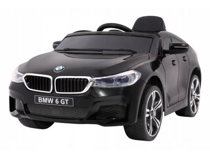 BMW 6 GT čierne vozidlo