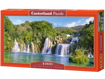 Puzzle 4000 KRKA Vodopády, Chorvátsko C-400133-2