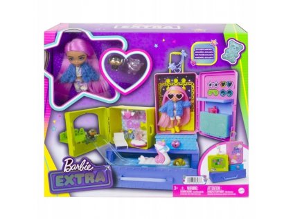 Barbie Extra Barbie Little Doll + Zvieratá
