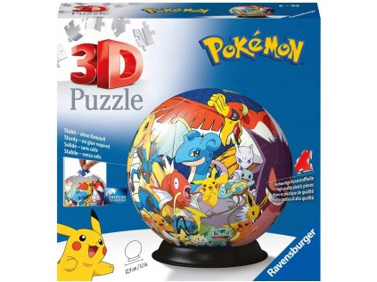 Pokemon Puzzle 3d Pikachu Lapras Ravensburger
