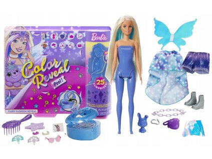 Barbie Color odhaľuje bábiku Fantasy Fairy +príslušenstvo