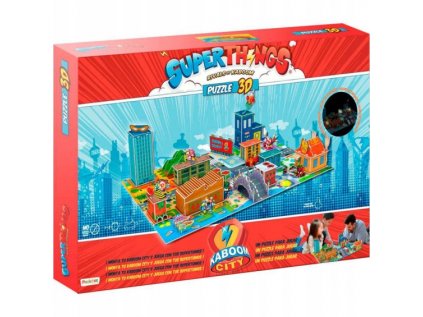 3D Superthings Kaboom City Puzzle