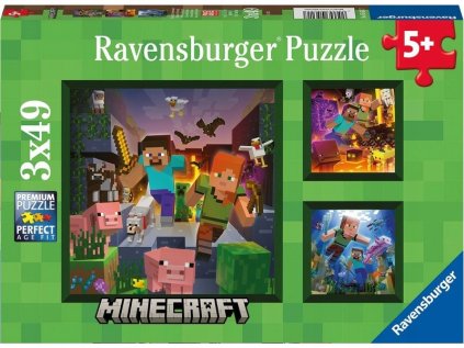 Puzzle Ravensburger Minecraft 5621 (147 prvkov)