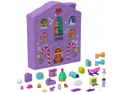 HHX84 Polly Pocket Advent Calendar House