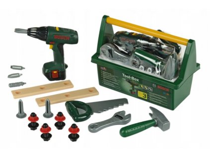 Bosch Toolbox pre deti +skrutkovač