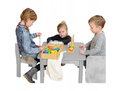 Masterkidz Lacing Set farebné korálky