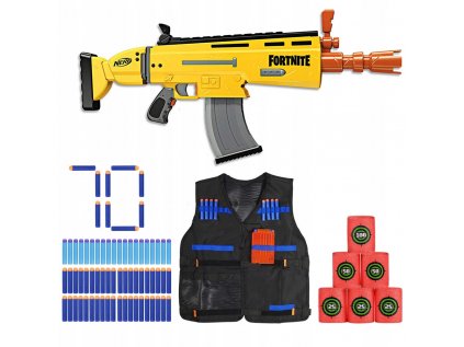 Nerf Fortnite Scar Ar-L Vest +príslušenstvo