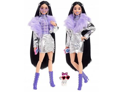 Barbie Extra 15 Doll Doll + Pog s okuliarmi