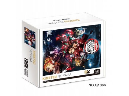 Štýl Q1066 Anime Jigsaw Puzzle démona južného wie