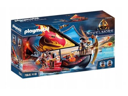 Sada s figúrkami Novelmore 70641 Fire Ship Wo