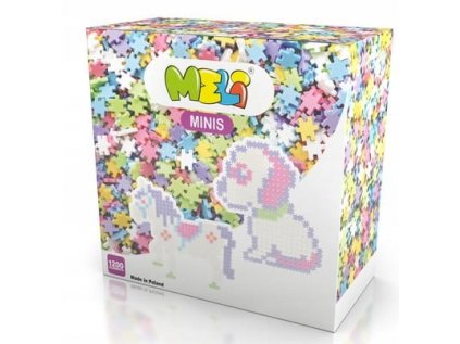 Stavebné bloky Meli Minis Pastel 1200+Veniec