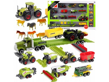 Traktor Traktor 6v1 poľnohospodárska súprava poľnohospodárskej techniky