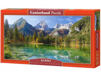 Majestátnosť puzzle v pohoriach Castorland 4000el