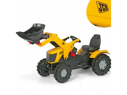 Rolly Toys JCB Pedal Tractor + Premium Spoon