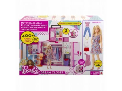Barbie Wardrobe Set + HGX57 Doll