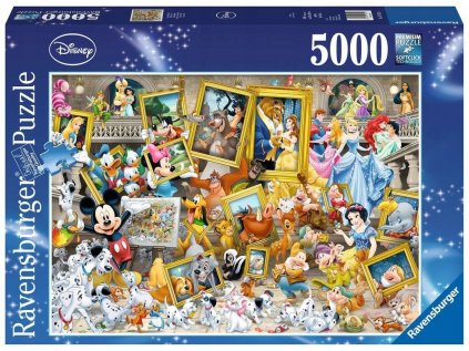 Puzzle 5000 prvkov Disney Postavy