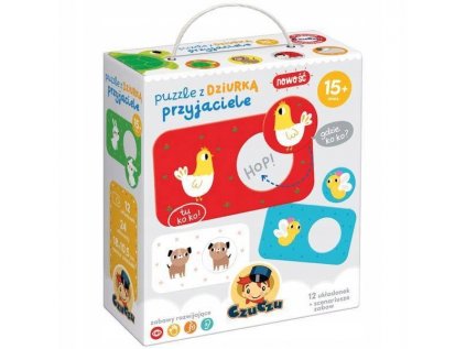 Czuczu Puzzle s dieram Priatelia ponuka 15 m+