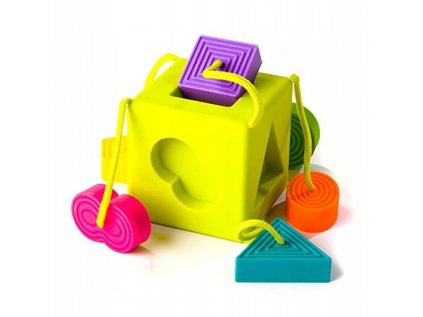 Sorter Oombeecube Cube zodpovedá tvarom teeter