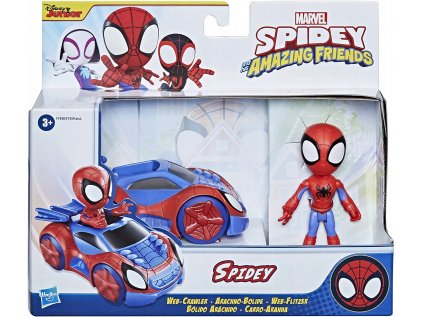 Spider-Man Spidey a Great Buddies Hasbro Vozidlo
