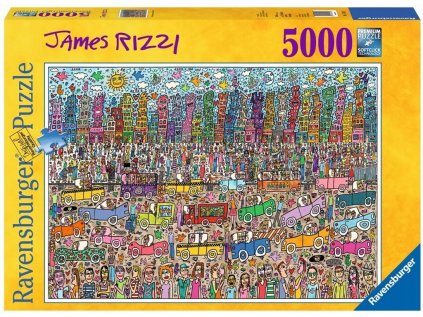 Puzzle Ravensburger James Rizzi 5000 prvkov