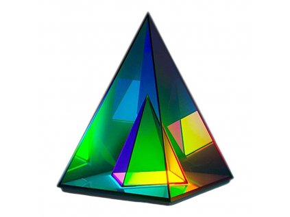 Moderný trojuholníkový, akryl