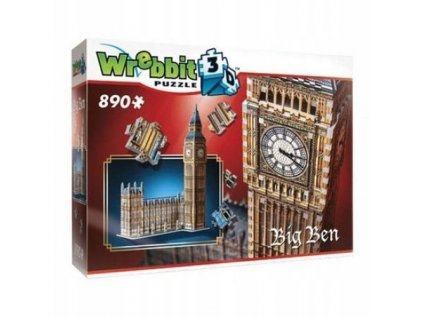 Wrabbit 3D Big Ben 890 Puzzle