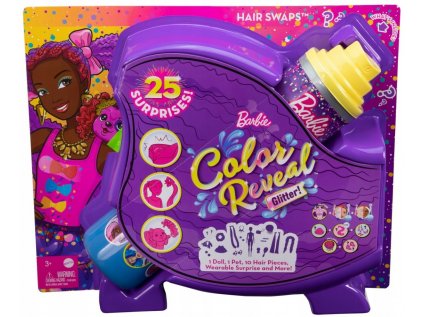 Barbie Color odhaľuje štyridsstyly party Doll.