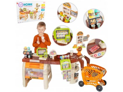 Woopie Store Supermarket Trolley Money Money Moving Položky