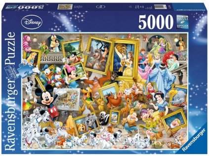 PUZZLE 5000 DISNEYCH POSTAV, RAVENSBURGER