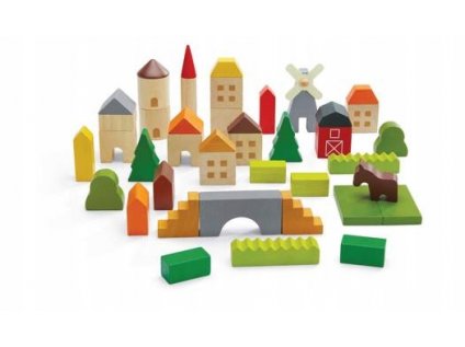 Bloky na vidieku, plánujte hračky 6293