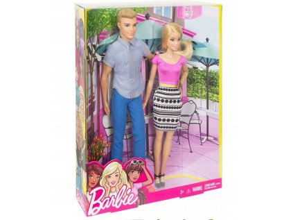 Barbie + Ken Doll Gift Set 2 DLH76 Dolls